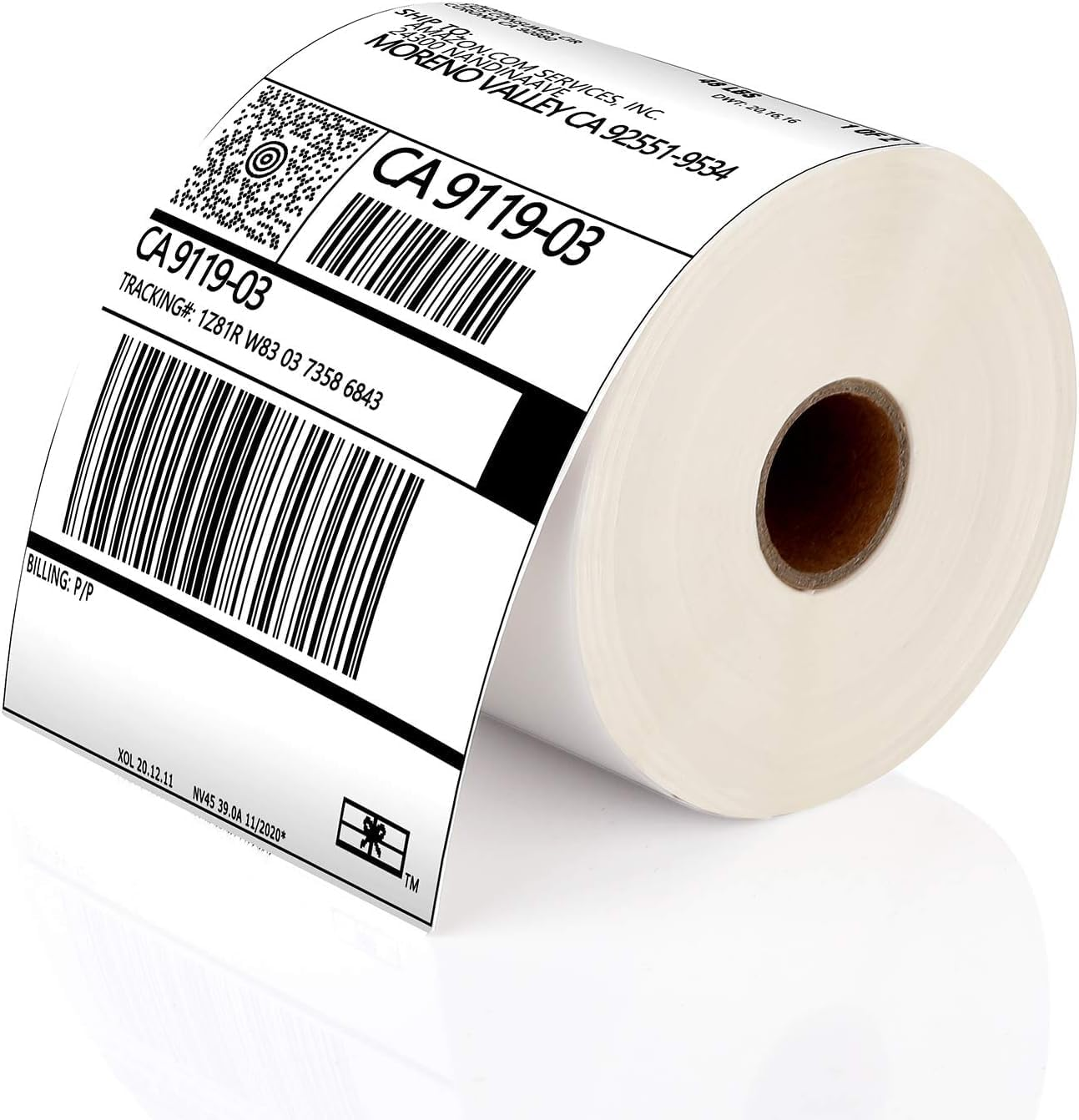 4"X6" Thermal Labels - Compatible with Dymo，Rollo, Brother, Zebra and Most Thermal Printer, Perforated Postage Thermal, Commercial Grade,Permanent Adhesive, 250 Labels/Roll image number 6