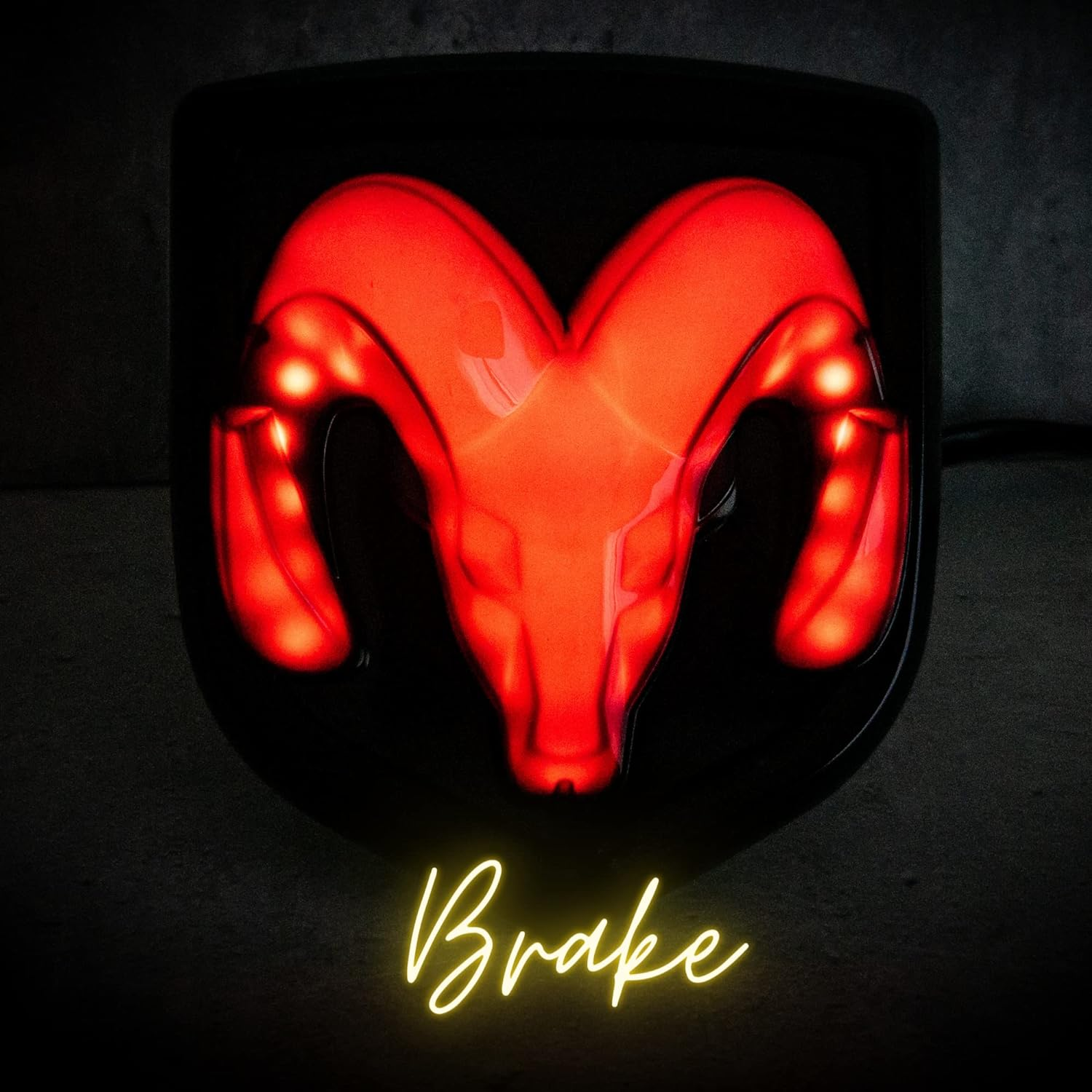 Officially Licensed RAM Hitch Cover (Black)