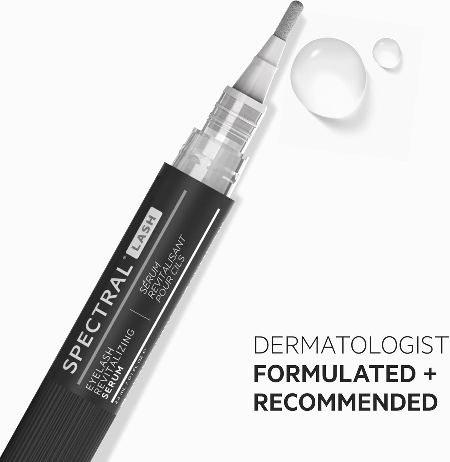 DS Labs Spectral.Lash Eyelash Conditioning Serum - Supports Longer, Fuller, Thicker, Looking Lashes, Safe for Lash Extensions, Oil-Free, Paraben & Sulfate Free, Cruelty Free image number 6