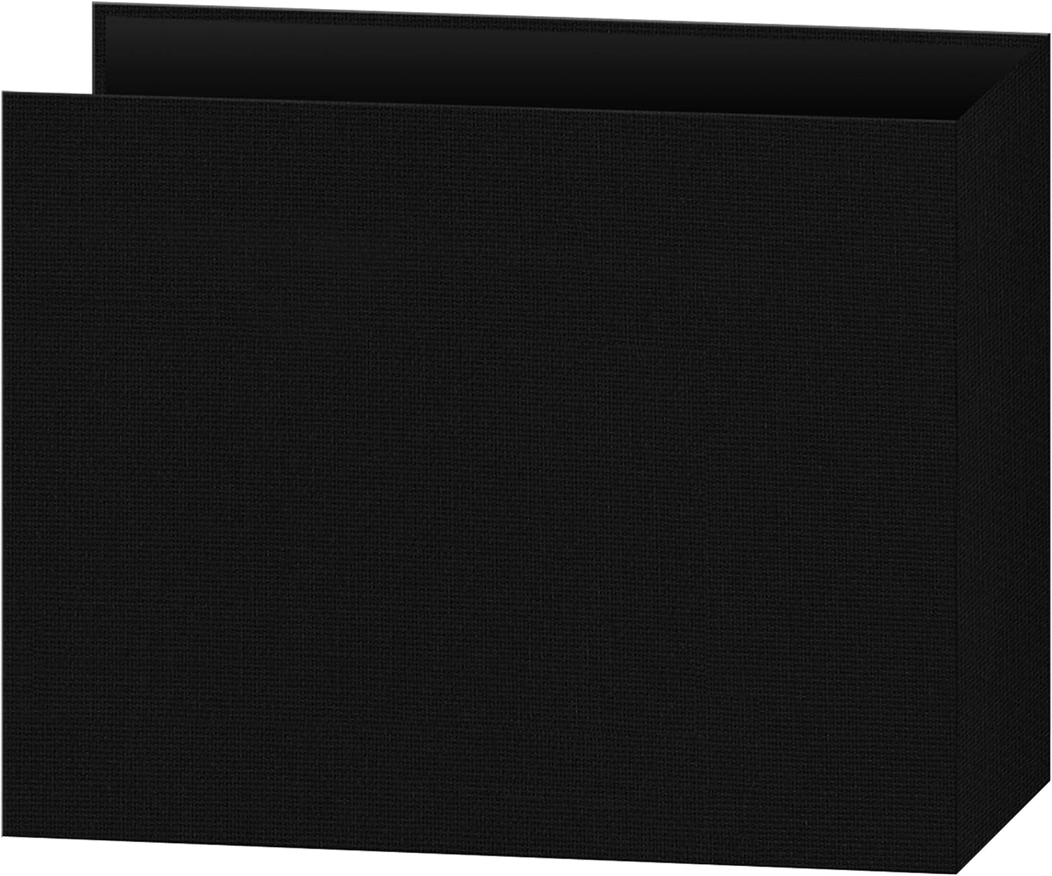 12X12 Fabric Frame 3-Ring Binder Scrapbook, Black image number 5
