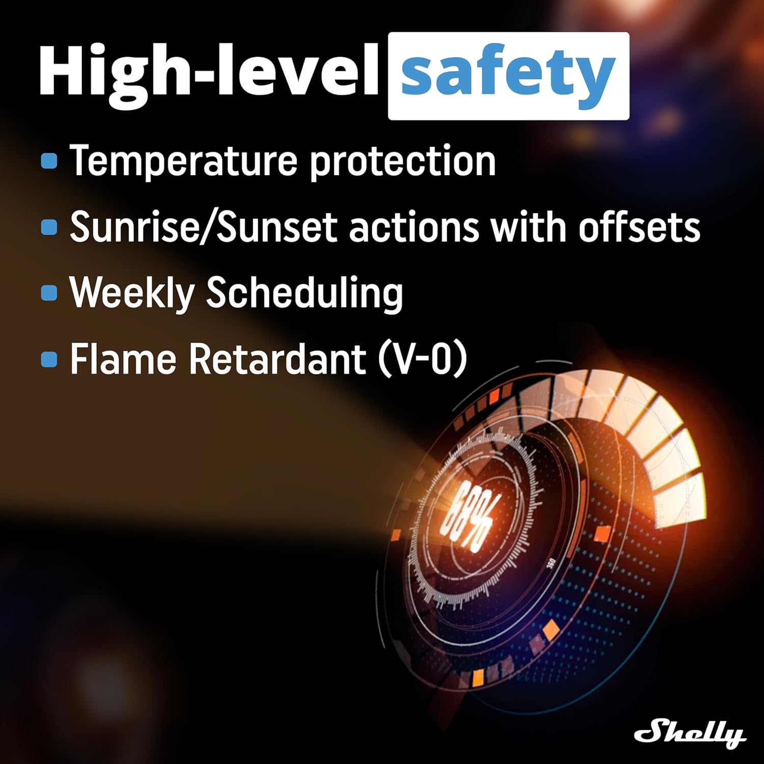 Shelly Pro 2 | Wi-Fi, LAN & Bluetooth 2 Channel Smart Relay | Home & Facility Automation | Compatible with Alexa & Google Home | Ios Android App | Lights Automation | Controller for Motorized Valve image number 6