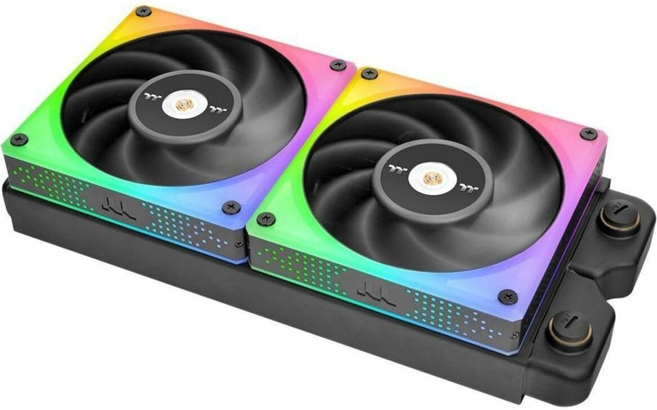 Thermaltake CL-F085-PL14BL-A TOUGHFAN 14 PWM High Static Pressure (Up to 2000RPM) Radiator Fan - Dual Pack