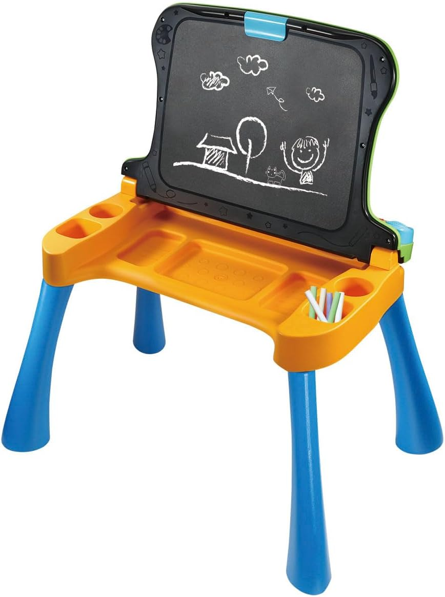 Vtech Touch and Learn Activity Desk - Educational Interactive Activity Desk - 195803 - Multicoloured image number 2
