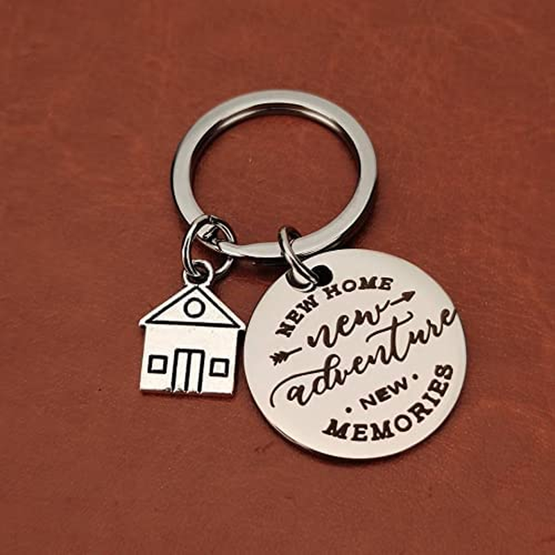 New Home First Home Gifts for Family & Friends - Housewarming Keyring Keychain Gifts for New Home Owners image number 3