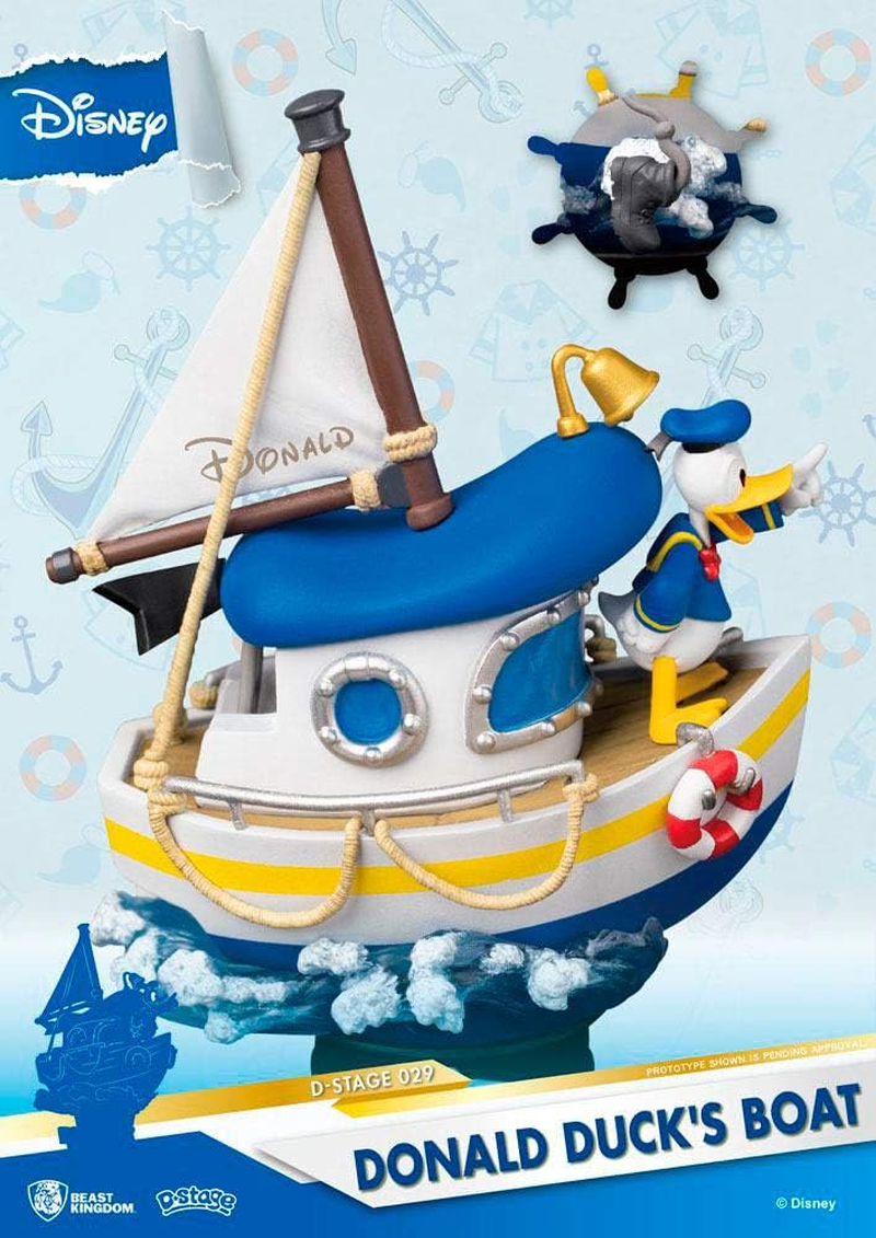 Beast Kingdom DS-019 D Select Donald Ducks Boat Figure image number 3