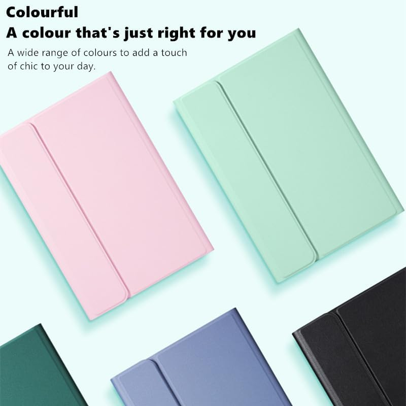 Jarttarn Keyboard Case Compatible with Lenovo Tab P11 Gen 2 11.5 Inch Tablet 2023,Magnetic Cover with Keyboard & Bluetooth Mice (Purple) image number 4