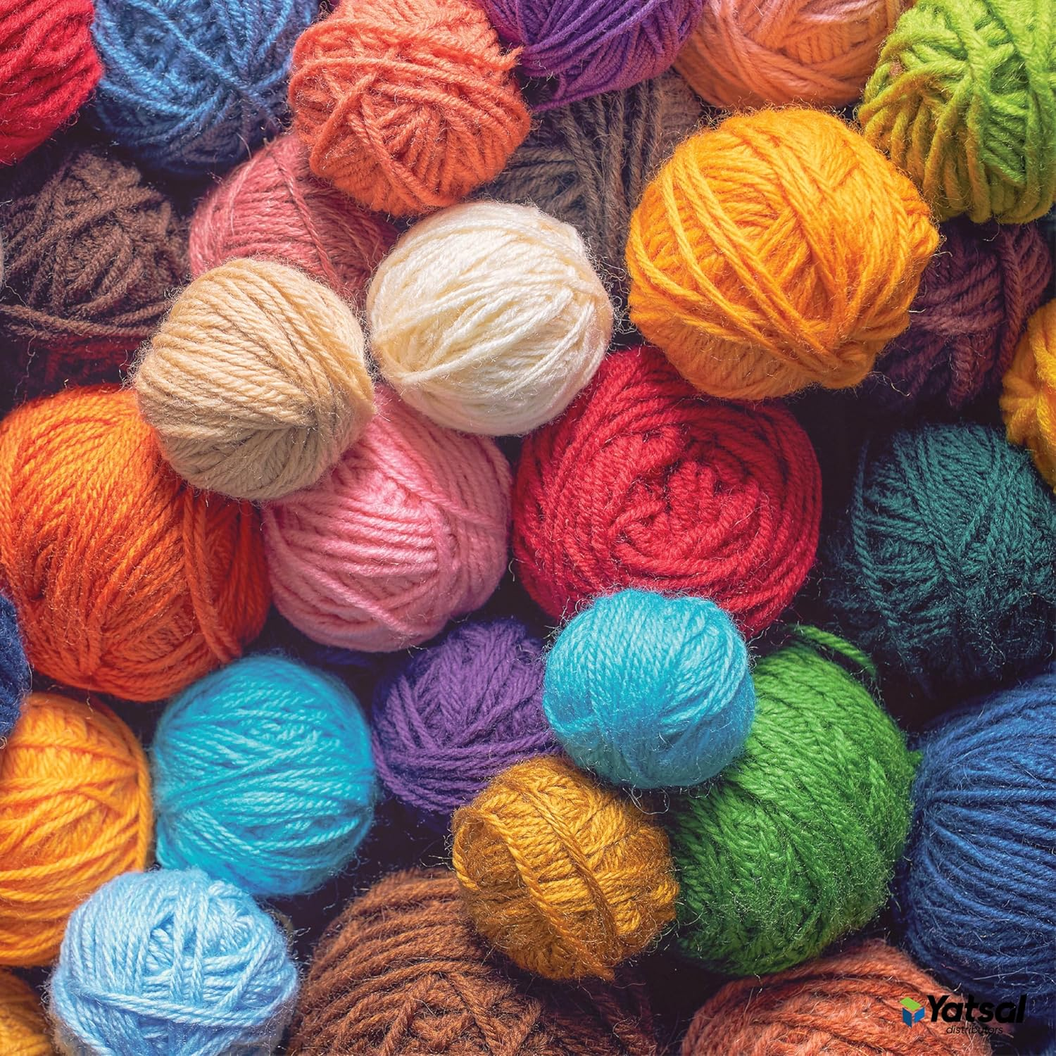 100% Acrylic 8-Ply Knitting Yarn 100 G, Pink Purple image number 2