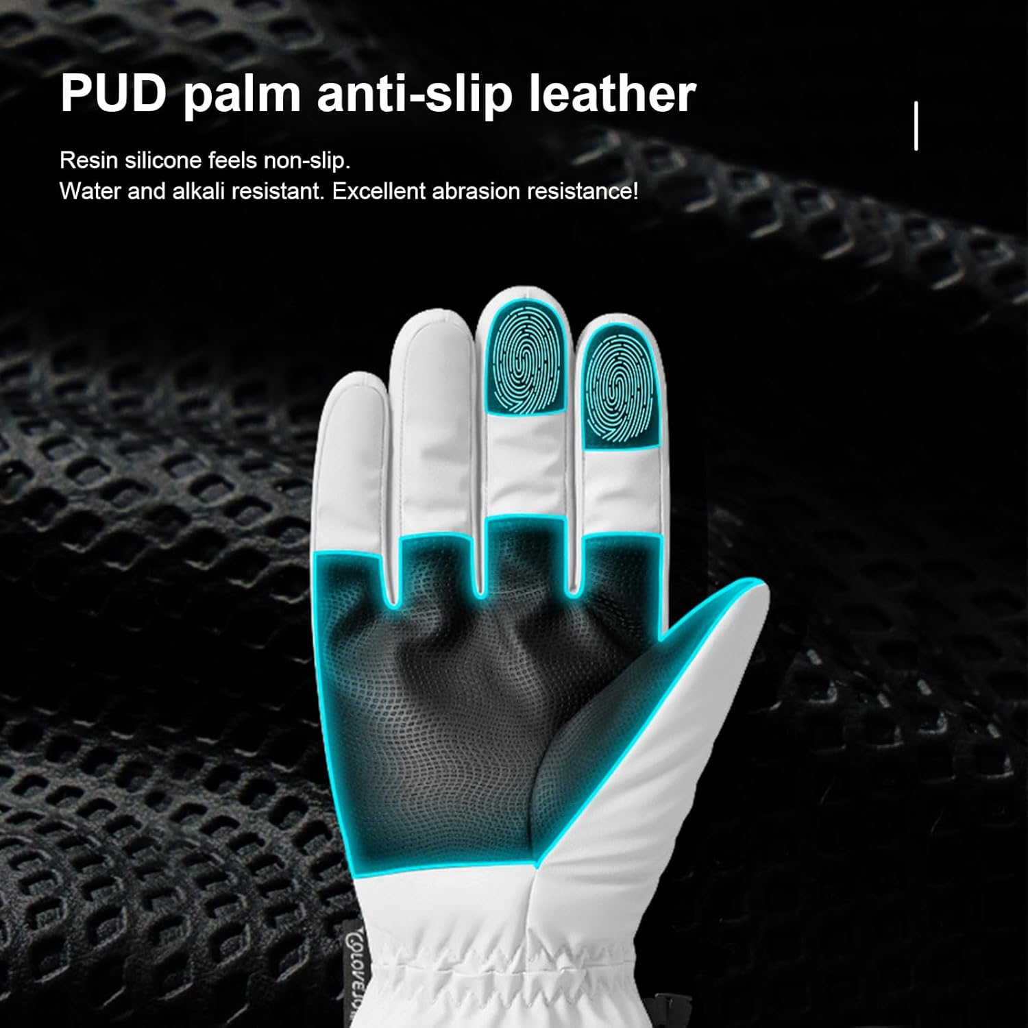 ZVCXOE Winter Ski Gloves Waterproof Snow Gloves Cold Weather Warm Touch Screen Freezer Work Men Women Suit for Running Driving Cycling Hiking image number 4