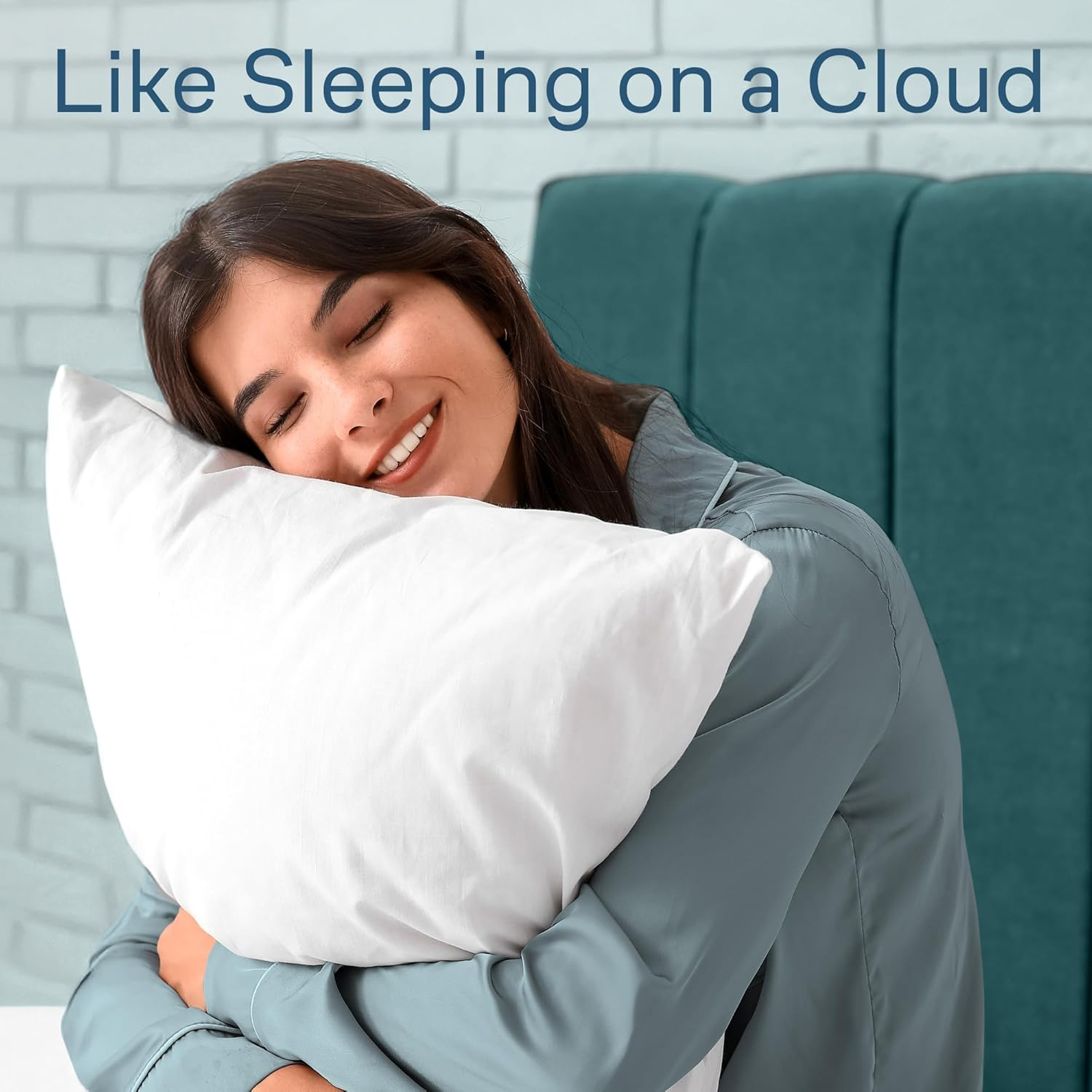 Niagara Sleep Solution Waterproof Pillow Protectors King 4 Pack anti Allergy Smooth Zipper Dust Mite Premium Bed Bug Encasement Hypoallergenic Covers Quiet Cases Set White Soft image number 2