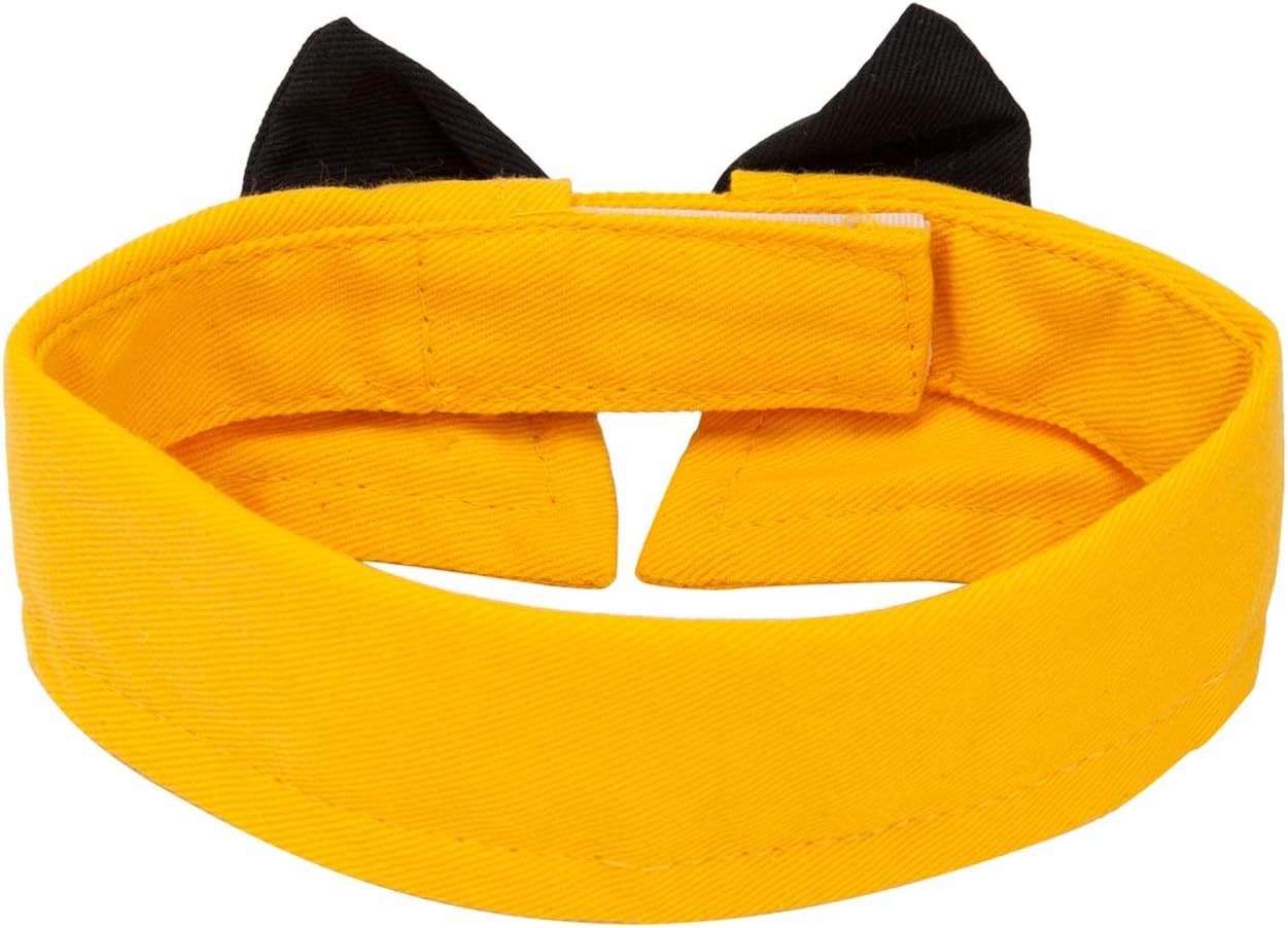 ZTON Handcrafted Adjustable Formal Pet Bowtie Collar Neck Tie for Dogs & Cats (S, Black 1) image number 4