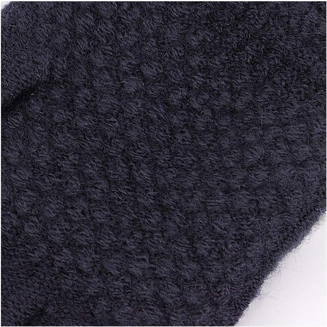 Surkat Winter Half Finger Gloves Knitted Mittens Convertible Flip Top Fingerless Gloves for Girls Boys Kids Children image number 4