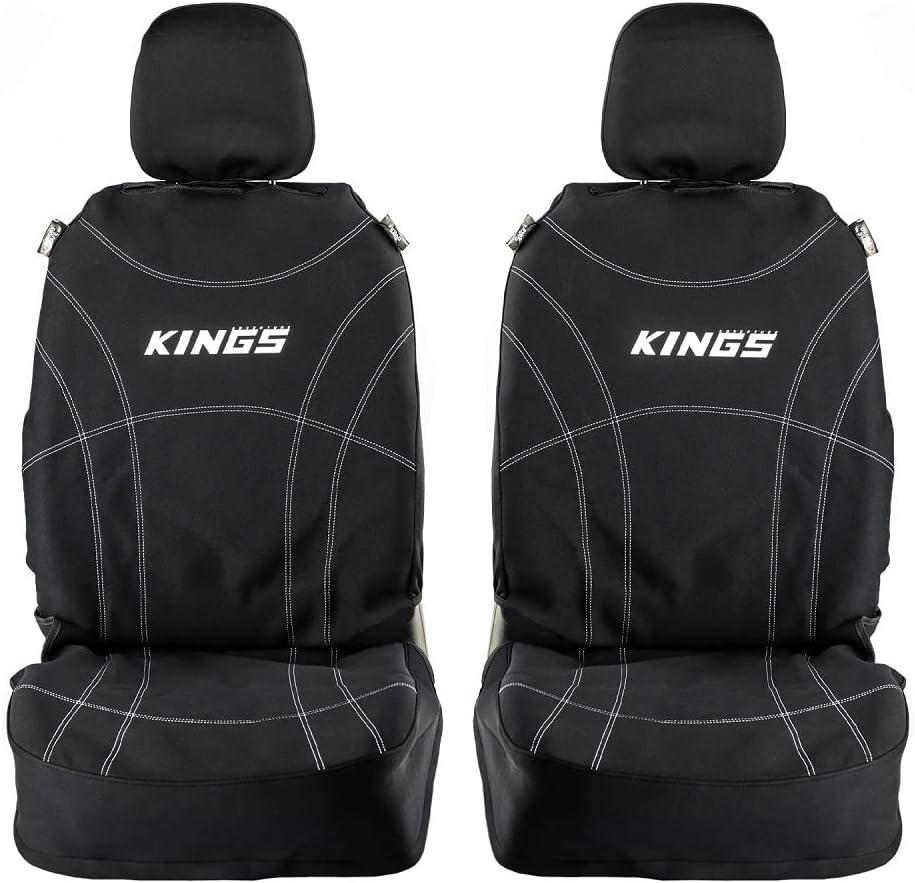 KINGS Premium Neoprene Seat Covers 4X4 Automotive Ute Car SUV 4WD Pair image number 1