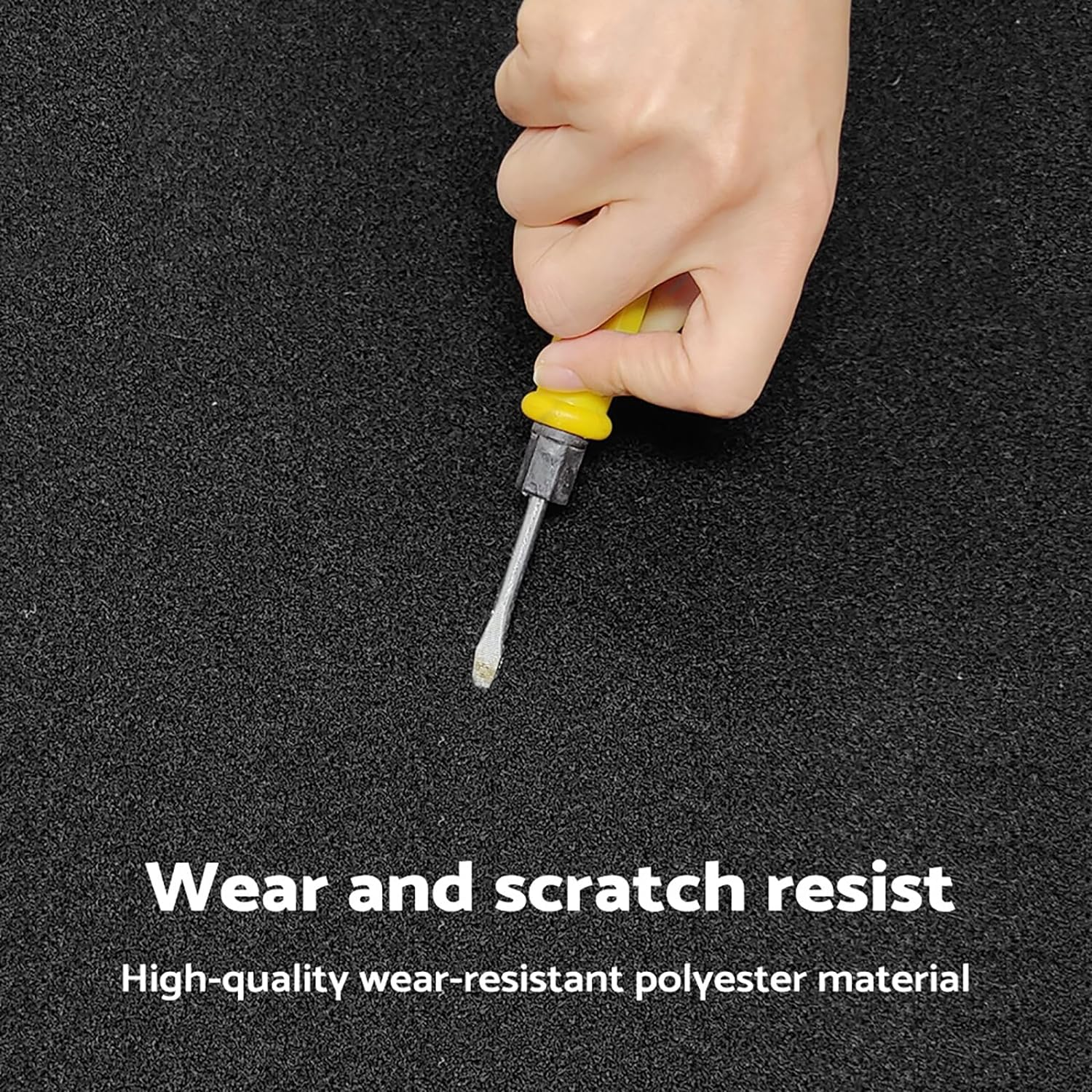 Non-Slip Dash Mat Compatible with Nissan Qashqai J11 2014-2022 SUV Dashboard Cover Black image number 3