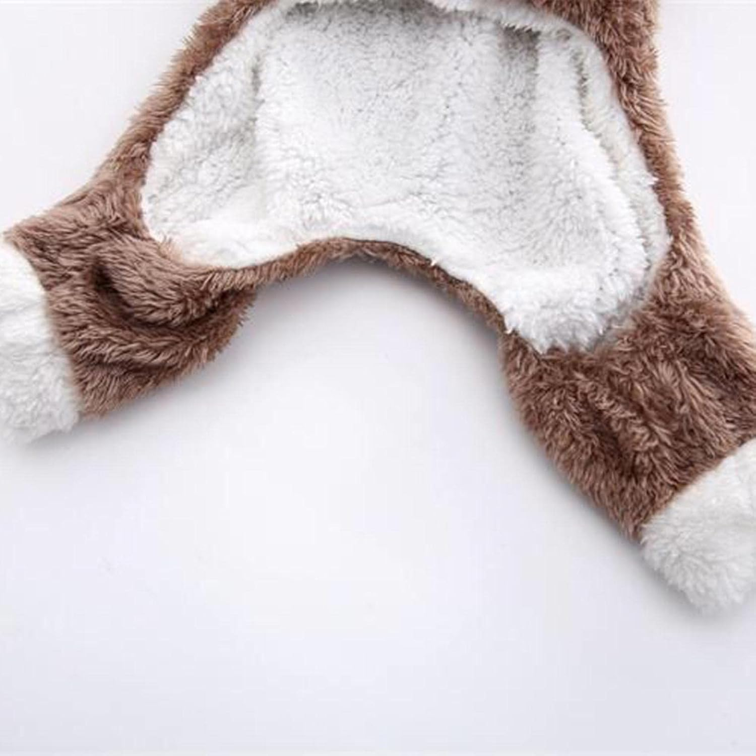 Winter Dog Clothes Warm Fleece Pet Costume for Small Kitten Jumpsuits Christmas Clothing Cat Coat Jacket image number 4