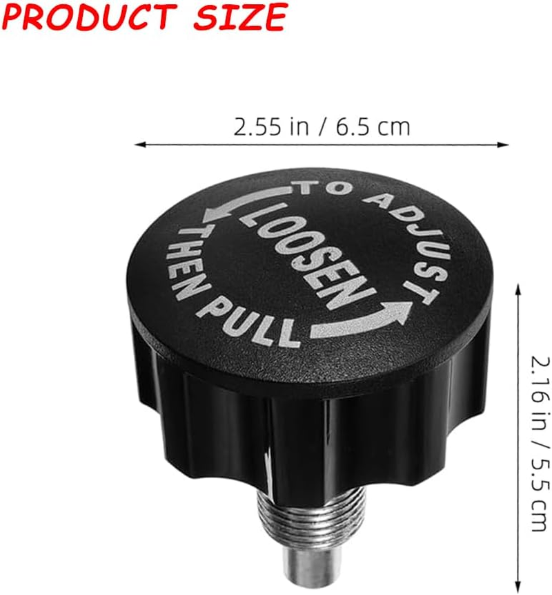 Pull-Up Spring Knob Pop Pin for Most Exercise Bikes Equipment - Compatible with Statioanry Bikes, Weight Benches image number 2