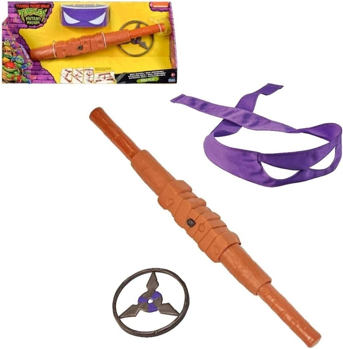 TMNT MM Movie Basic Roleplay - Don Transforming Bo Staff