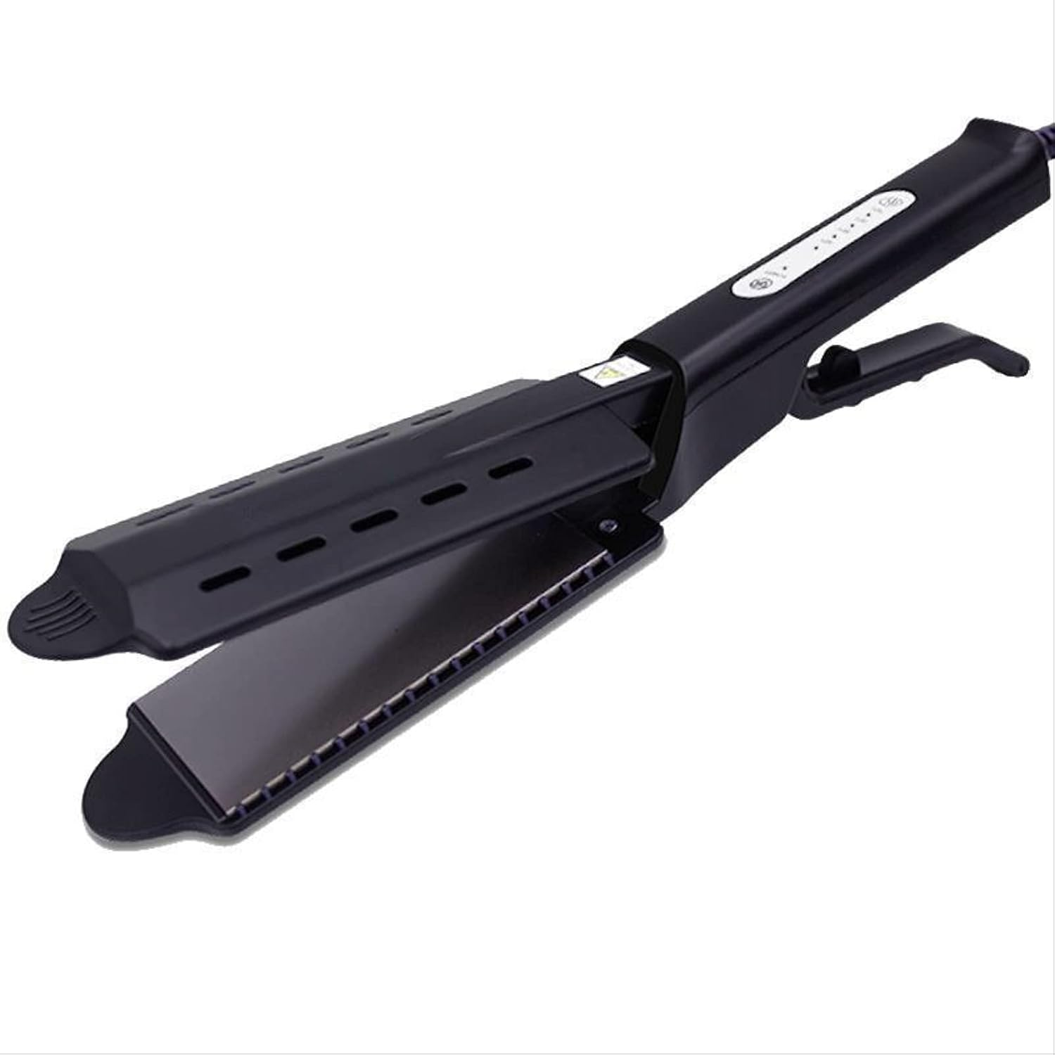 Flat Hair Iron, Ceramic Tourmaline Ionic Flat Iron Hair Straightener, Professional Glider Hair,Dual Use Dry and Wet for Hair Care Adjustable Temperature, for All Hair Types image number 5