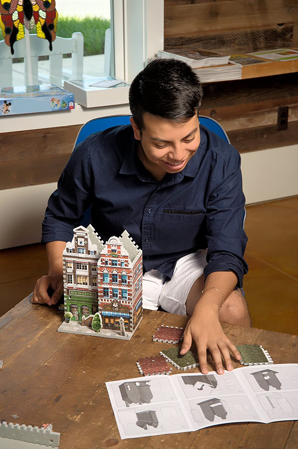 Wrebbit 3D Urbania: 3D Hotel 295 Pieces Jigsaw Puzzle image number 5