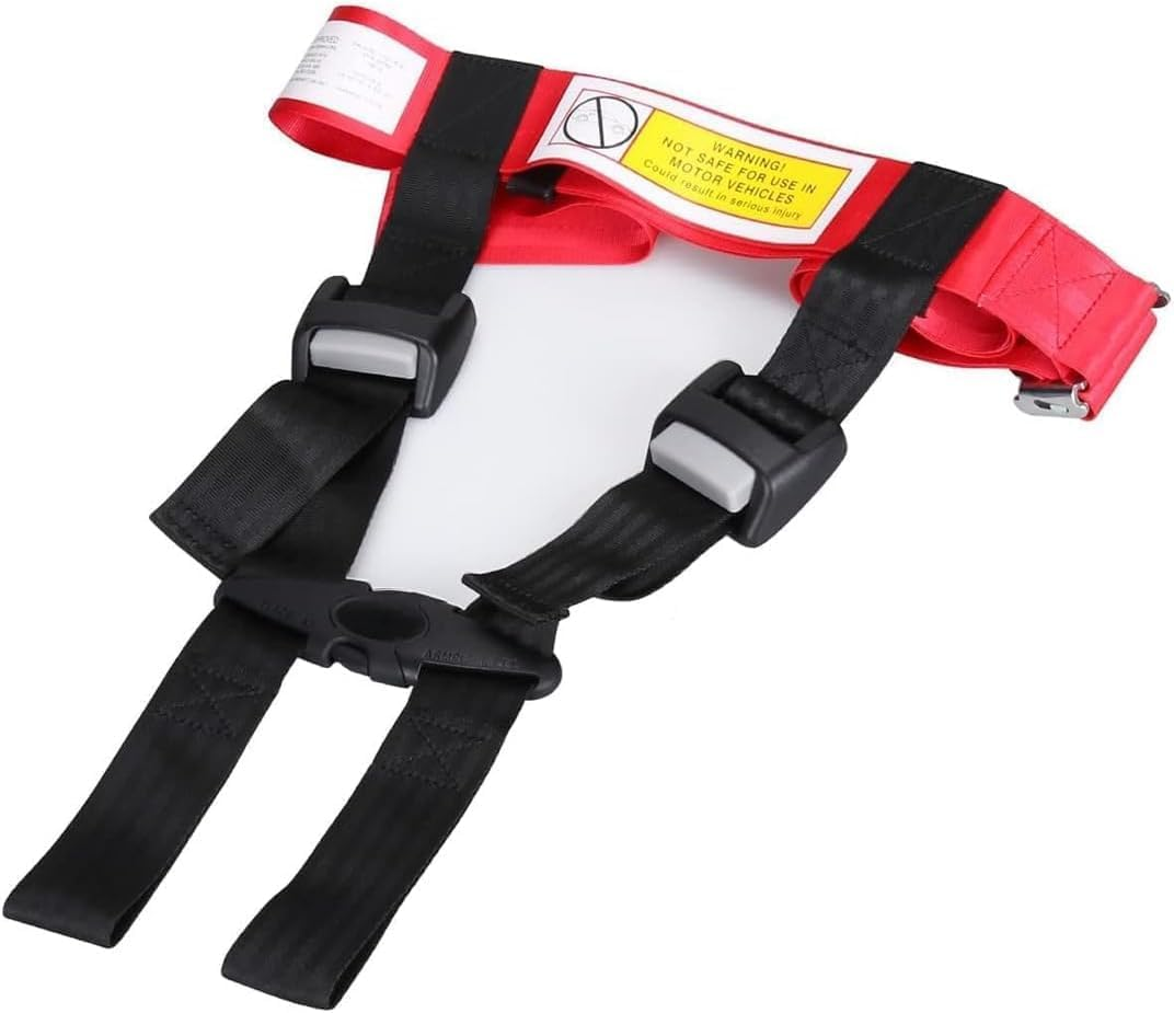 Child'S Airplane Safety Harness - Adjustable Travel Strap with Secure Chest Clip for Safe Air Travel, Fits 22-44 Lbs Children image number 4