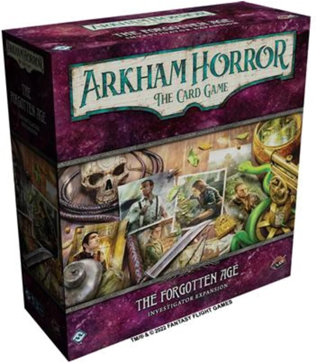 Asmodee Fantasy Flight Games Arkham Horror the Card Game - the Forgotten Age Investigator Expansion image number 1