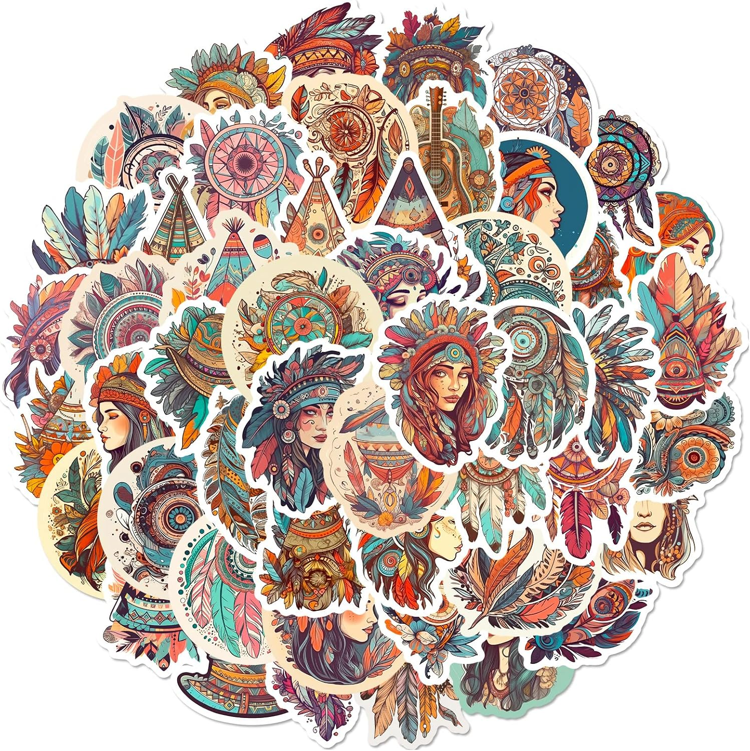 50 Pcs Encouragement Stickers Inspirational Affirmation Vinyl Decals Pack for Computer Ipad Water Bottle Luggage Refrigerator Skateboard Graffiti Decals for Reward Teachers Teens (Positive)