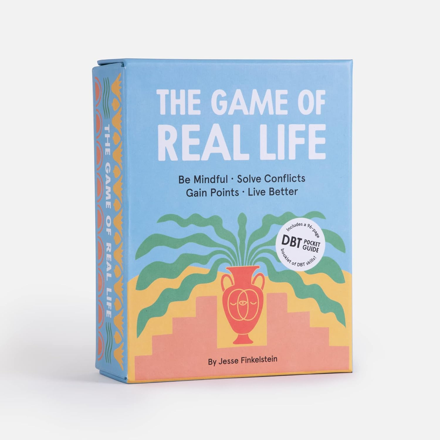 Clarkson Potter the Game of Real Life: Be Mindful. Solve Conflicts. Gain Points. Live Better. (Includes a 96-Page Pocket Guide to DBT Skills!) Card Games