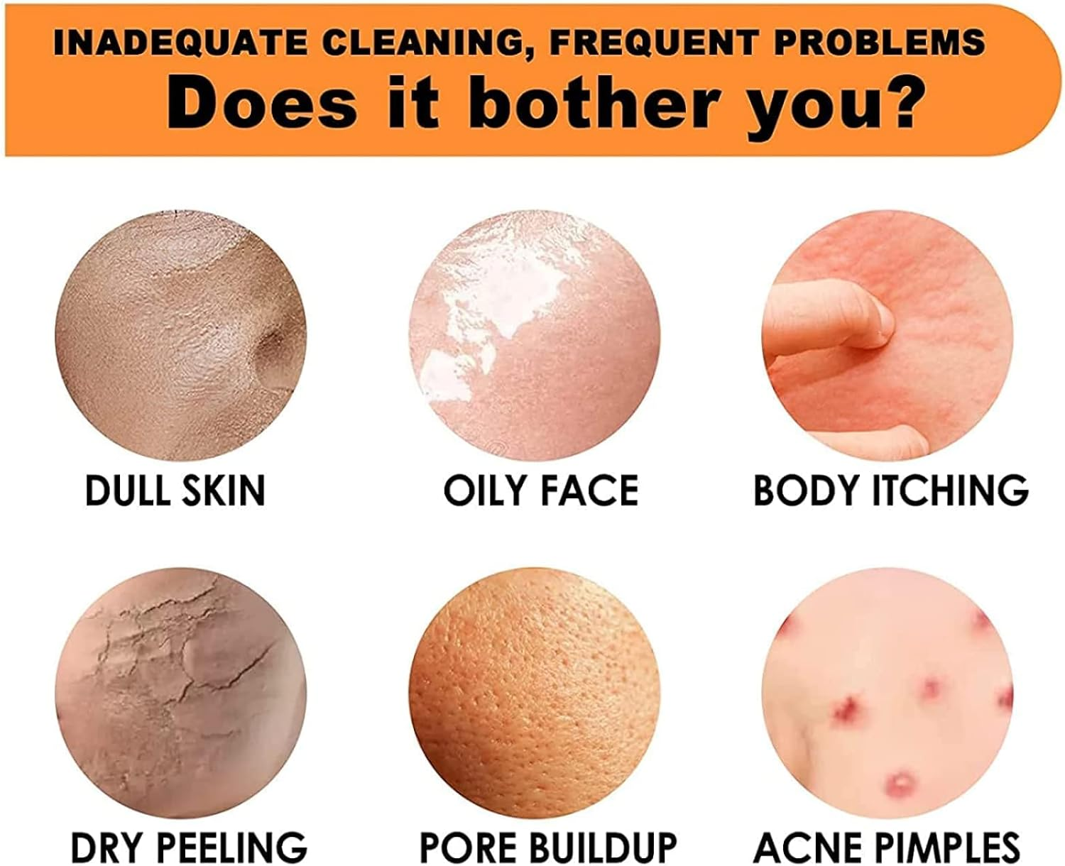 Natural Orange Vitamin C Handmade Soap, Whitening Handmade Soap, with 99% Vitamin C and Orange Extract, for Face & Body Exfoliate Moisturizing Whitening Care-100G image number 3