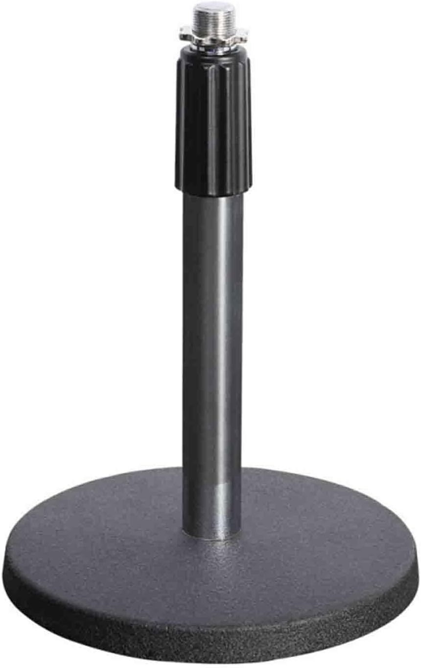 On-Stage DS7200C Adjustable Desktop Microphone Stand, Chrome