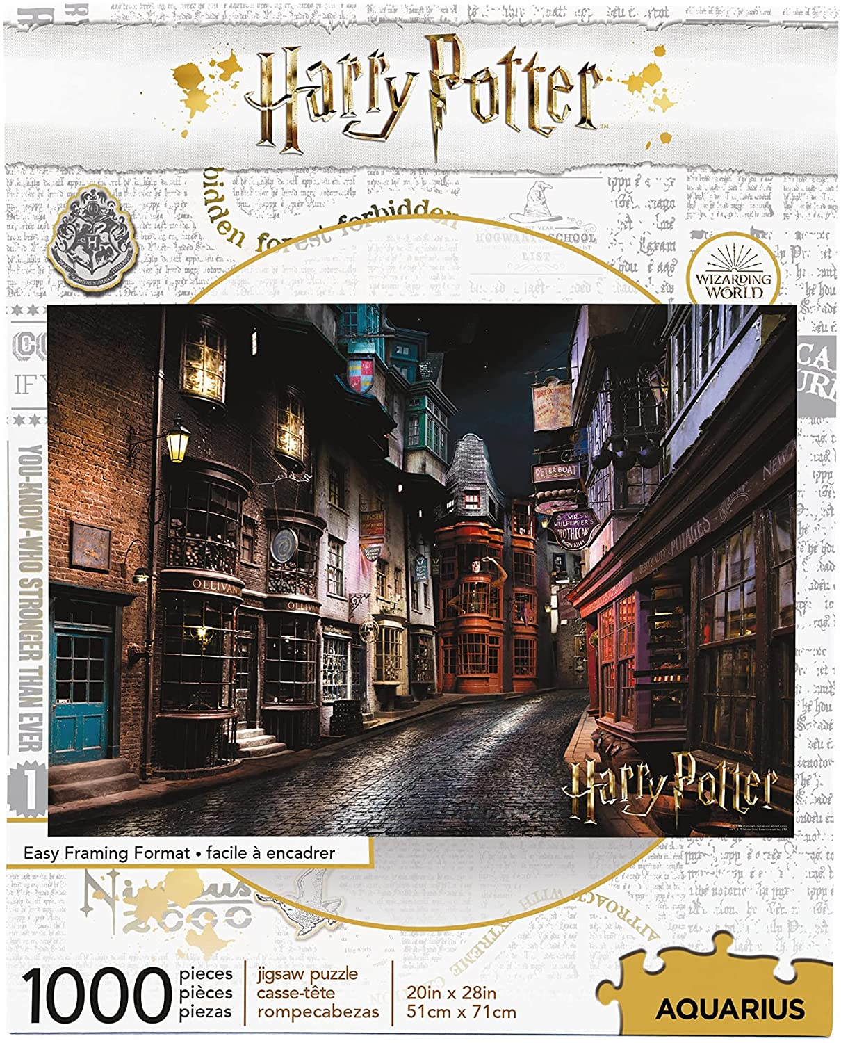 Aquarius Harry Potter Puzzle Diagon Alley Puzzle 1000-Pieces image number 3