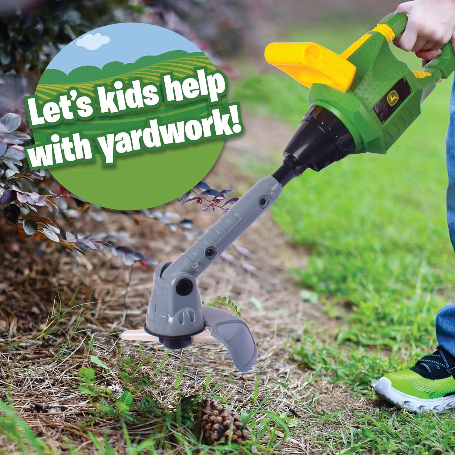 Sunny Days Entertainment John Deere Weed Trimmer image number 1
