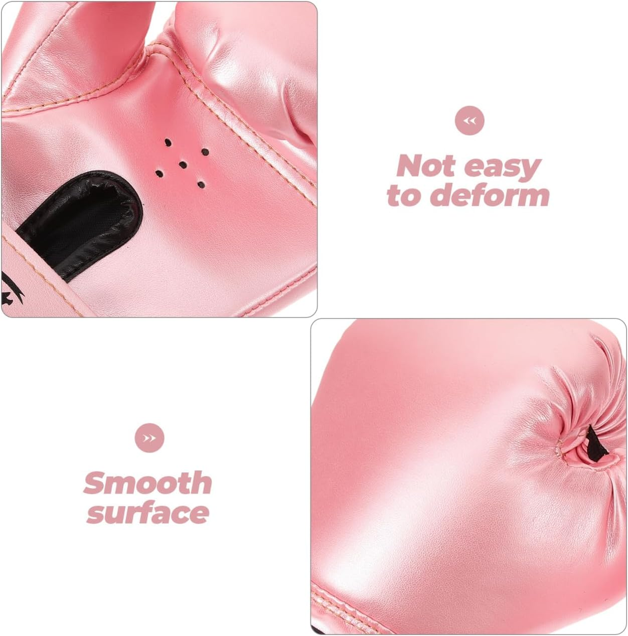 Milisten Kids Boxing Gloves: Toddler Boxing Gloves for Kids Training - Punching Bag Training Sparring Gloves Suitable for Boys and Girls Boxing Beginners（Pink image number 6