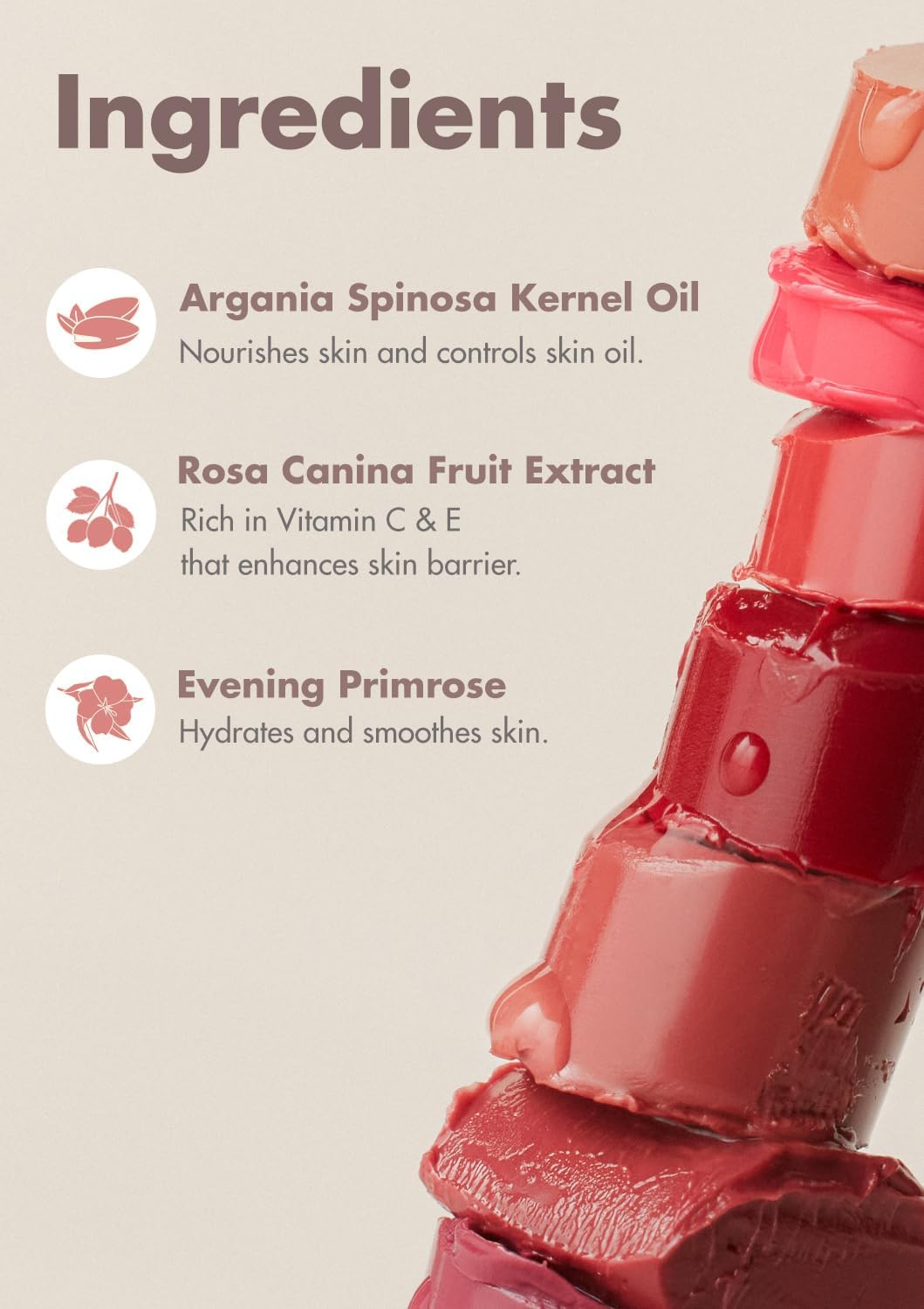 Rom&Nd Glasting Melting Lip Balm 3.5 G, No.5 Pecan Brew image number 2