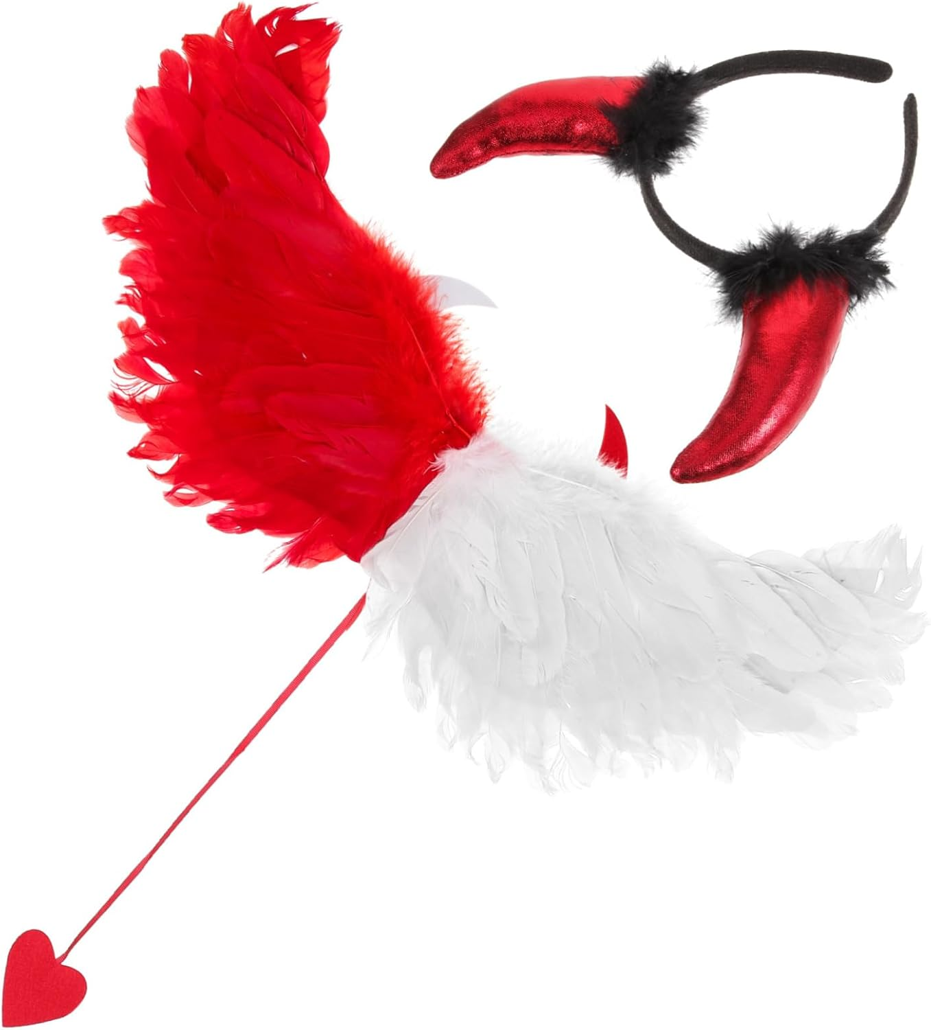 CHILDWEET 1 Set Halloween Costumes Wing Costume Party Wing Prop Party Costume Wing Prop Wing for Masquerade Wing Prop for Masquerade Wing Prop for Halloween Cosplay Headband