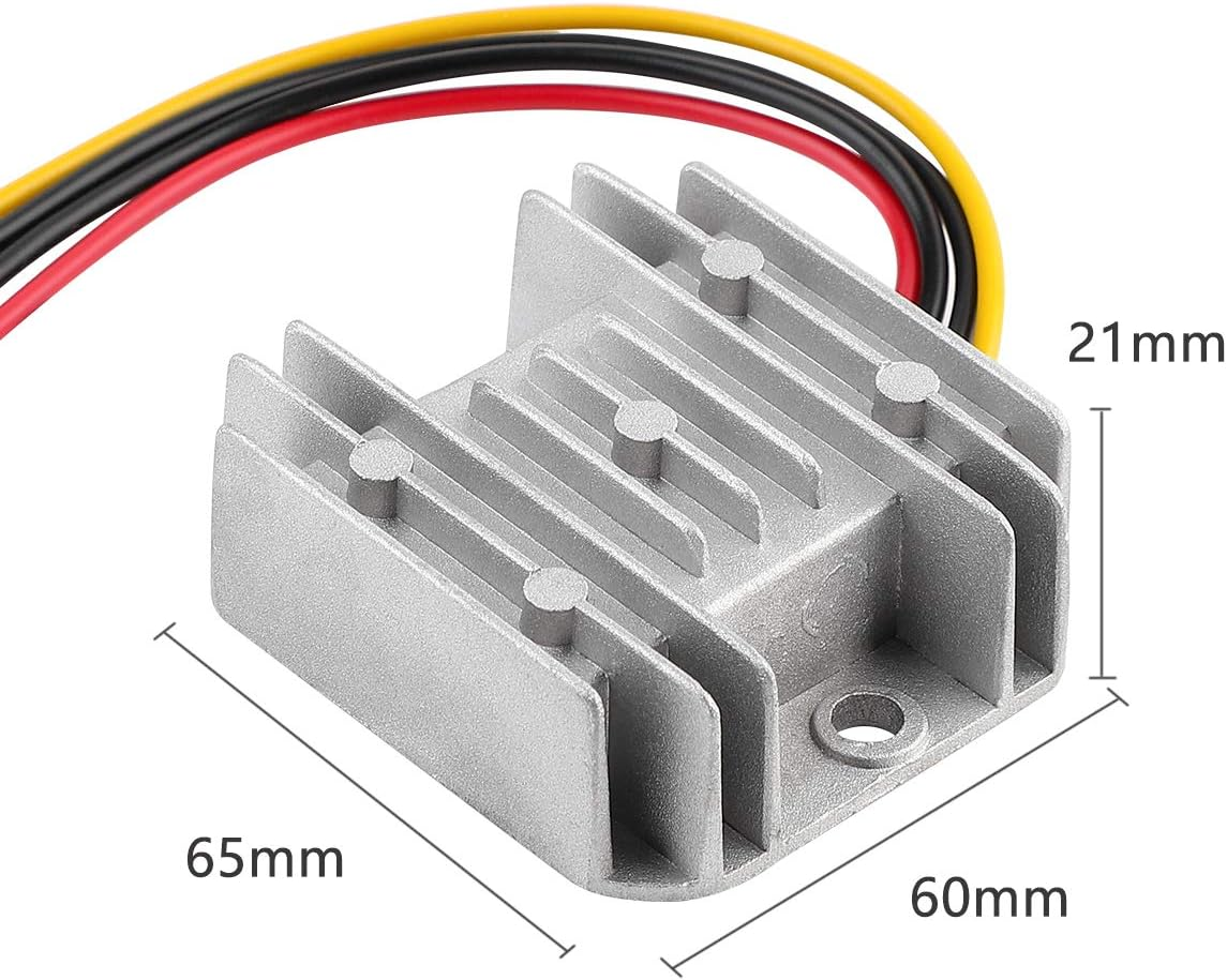 DC Voltage Converter Boost Converter DC 12V Step up to 24V 3A 72W Voltage Regulator Waterproof Module Transformer for Golf Cart Club Car image number 2