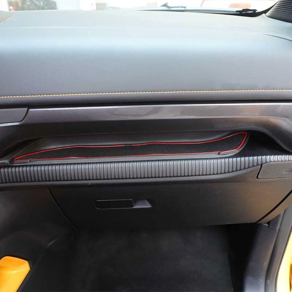 19Pcs Door Slot Mat Compatible with Ford Ranger Xl/Xlt/Lariat/Raptor 2023 2024 Accessories Door Compartment Cup Center Console Liners image number 3