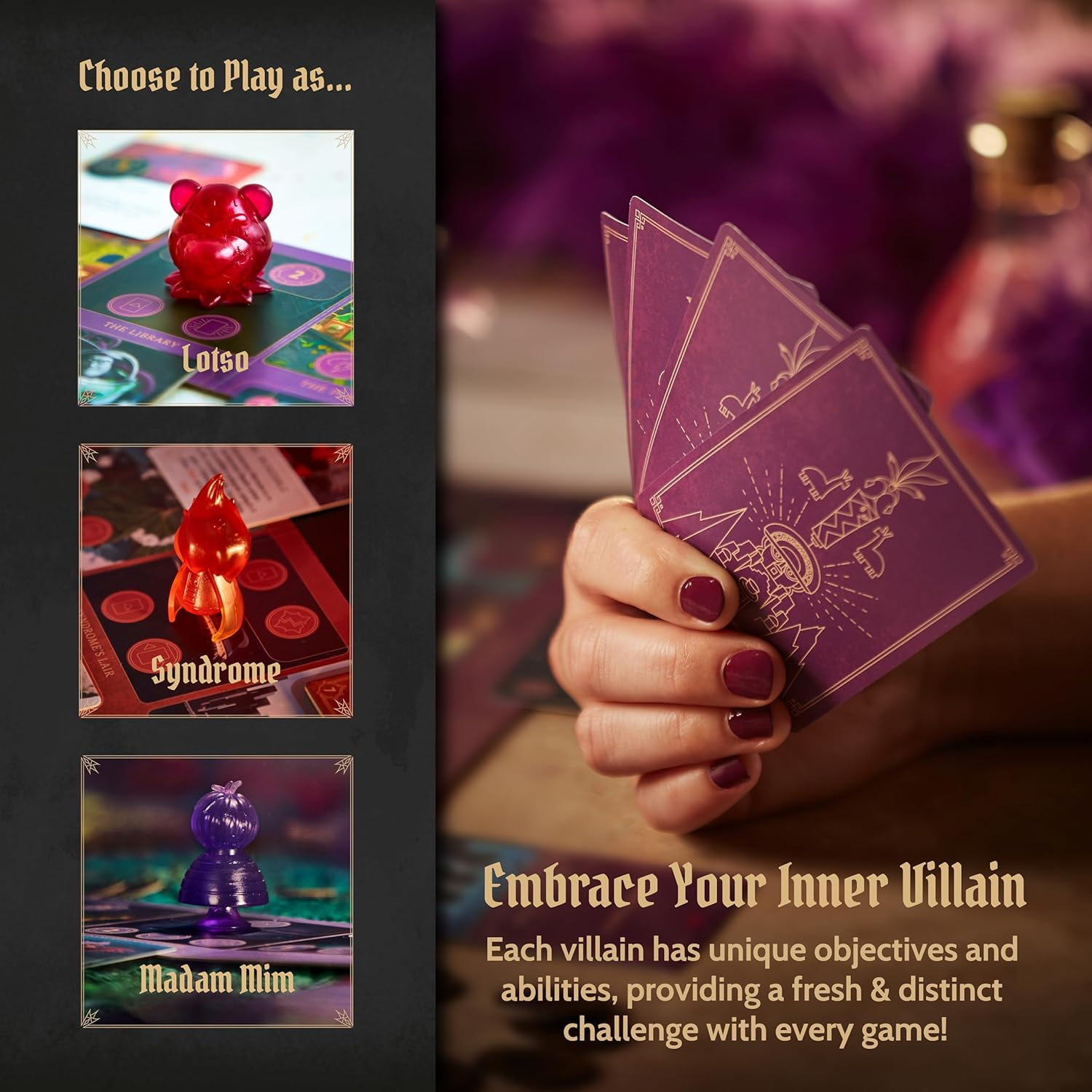 Ravensburger Disney Villainous: Bigger and Badder Strategy Board Game for Ages 10 & up &ndash; the Newest Standalone Game in the Award-Winning Disney Villainous Line image number 1