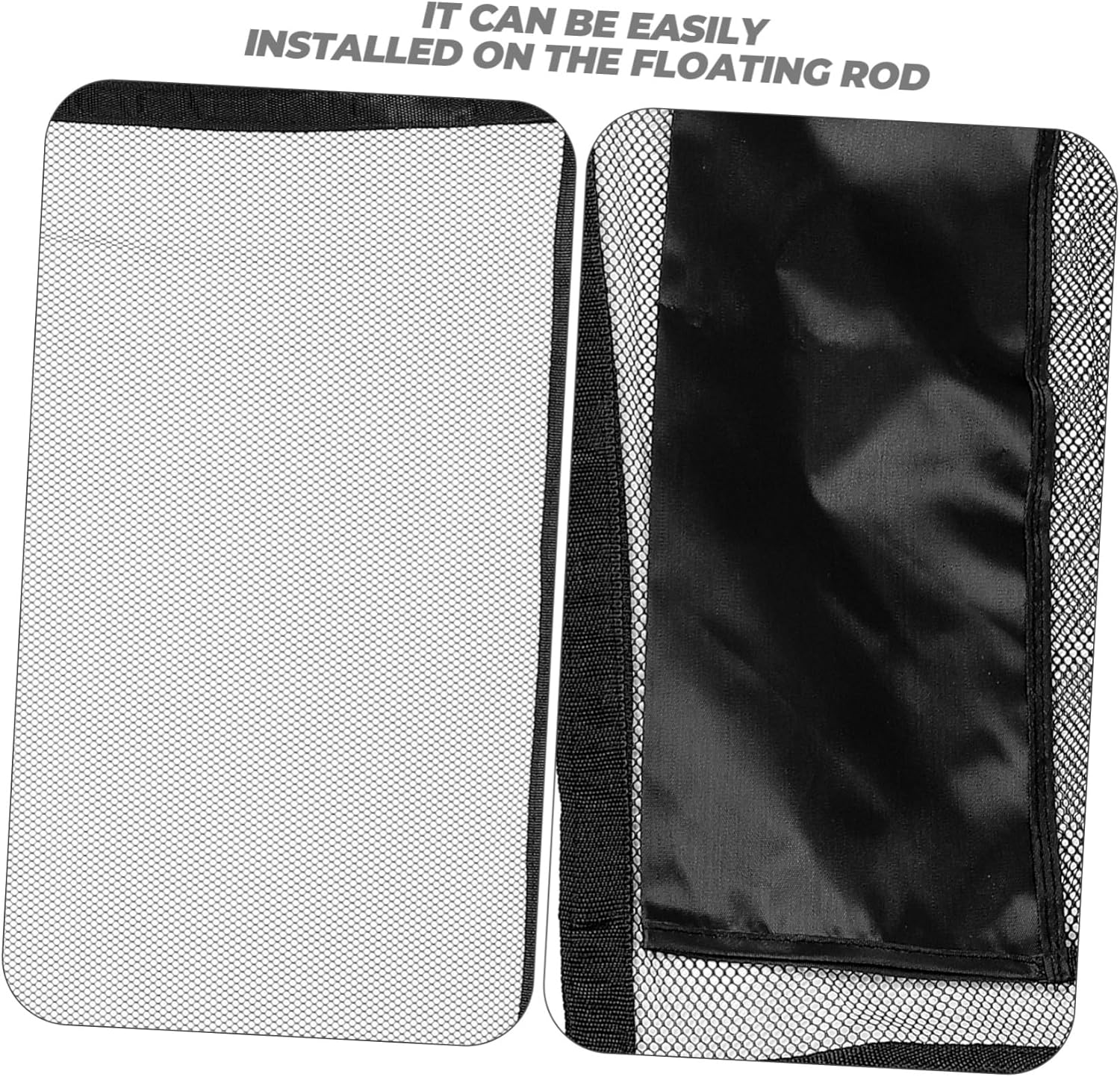 SAFIGLE 2Pcs Swimming Pool Mesh Chair Net Bag Infant Pool Portable Swimming for Adults Chair for Baby Net Noodles Flower Car Accessories PVC Black Accessory image number 1