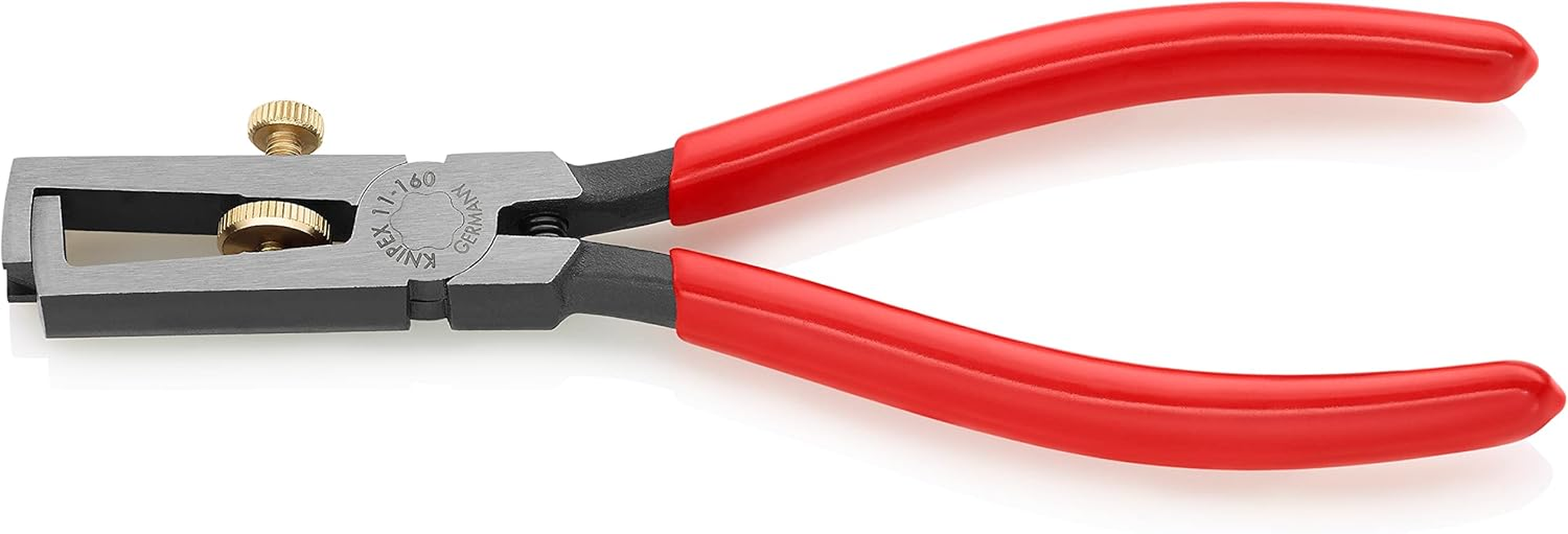 Knipex 11 01 160 SB Insulated Universal Wire Stripper with Opening Spring, 160 Mm Length image number 6