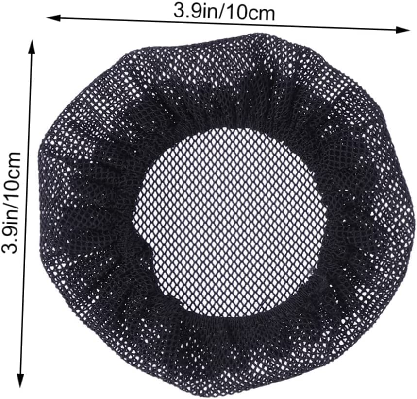 KALLORY 5Pcs Ballet Dance Hair Nets Lightweight Breathable Bun Covers for Women Girls for Dance Skating Gymnastics Weddings Everyday Styling image number 5