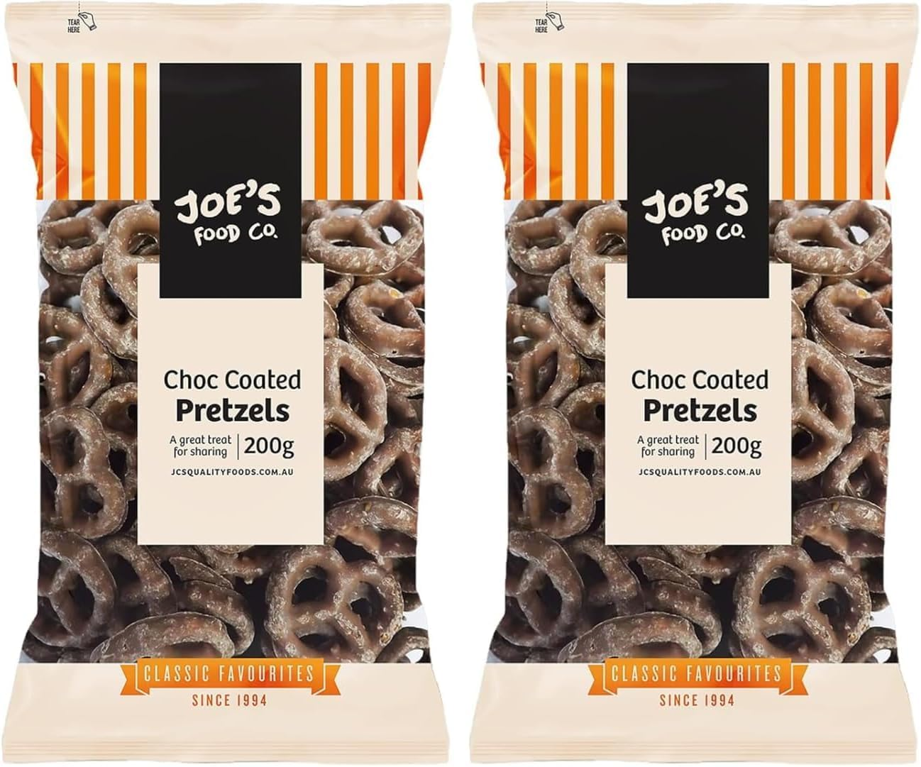 Joe'S Food Co. Chocolate Coated Pretzels 200G image number 2