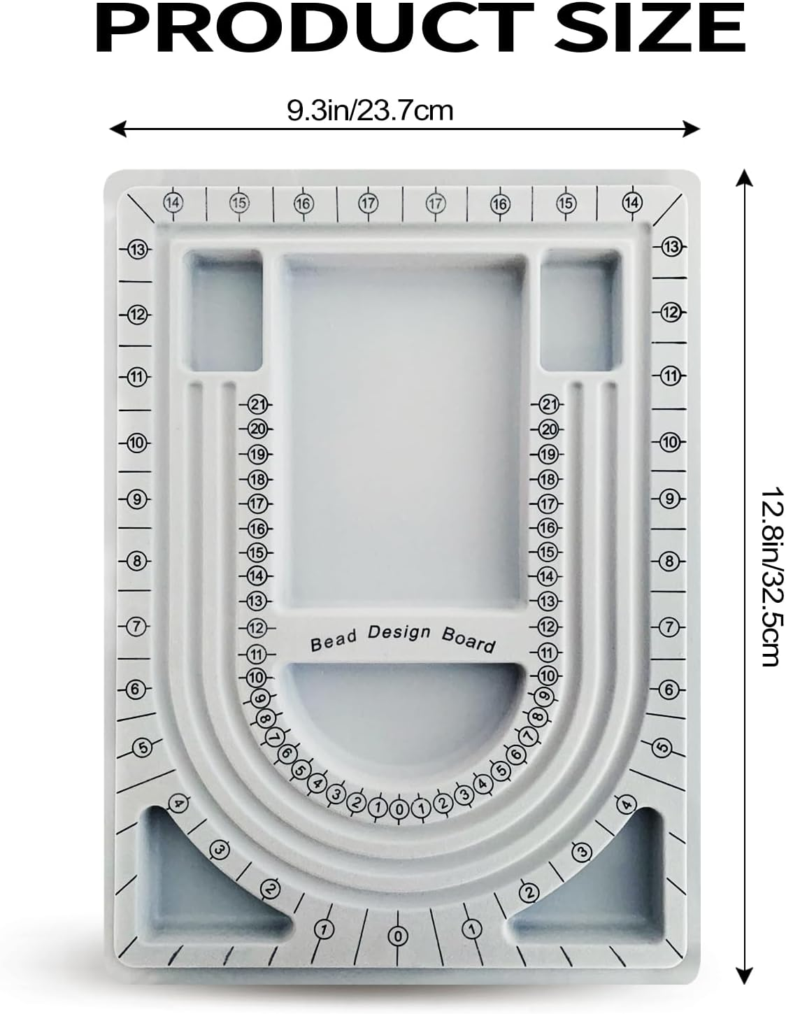 Bead Plate, Measuring Plate, Jewelry Design Tray, Suitable for Necklace, Jewelry Production, Measurement, DIY Production image number 3