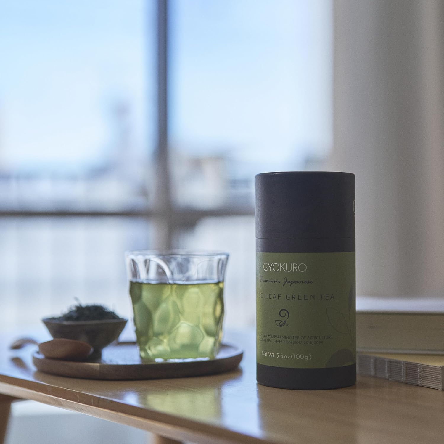 Gyokuro Green Tea &ndash; Japanese Green Tea Loose Leaf &ndash; Yabukita High Caffeine Tea &ndash; Rich Green Tea Loose Leaf &ndash; Vegan and All-Natural Japanese Green Tea &ndash; 3.5Oz 100G image number 6