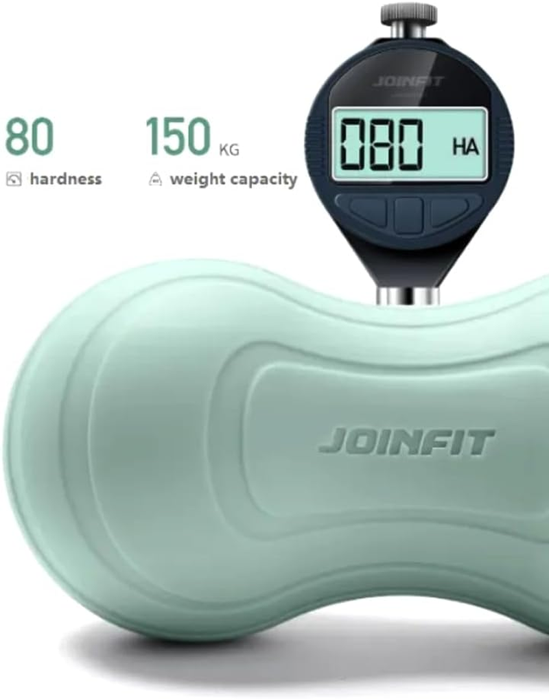 Peanut Massage Ball, Double Lacrosse Massage Roller Ball for Back Neck Shoulder Spine Legs HIPS, Deep Tissue Peanut Roller Ball Trigger Point Muscle Massage Ball (Green) image number 1