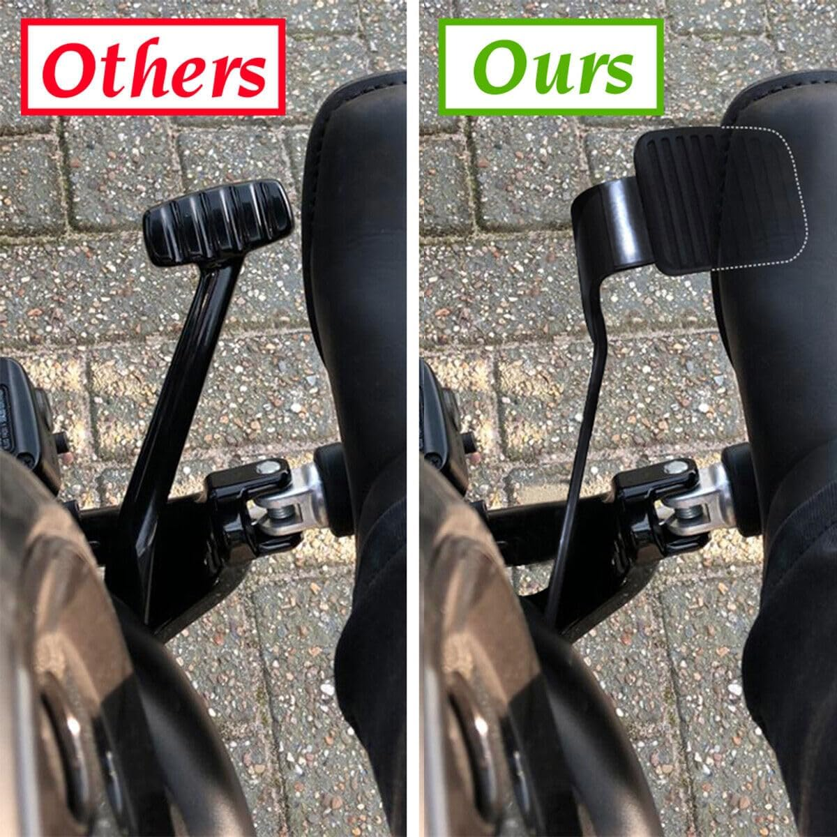 For Harley Softail Rider Extended Standard Forward Control Kit W/Footboards Floorboards 2018-Up (Black Forward Control) image number 4