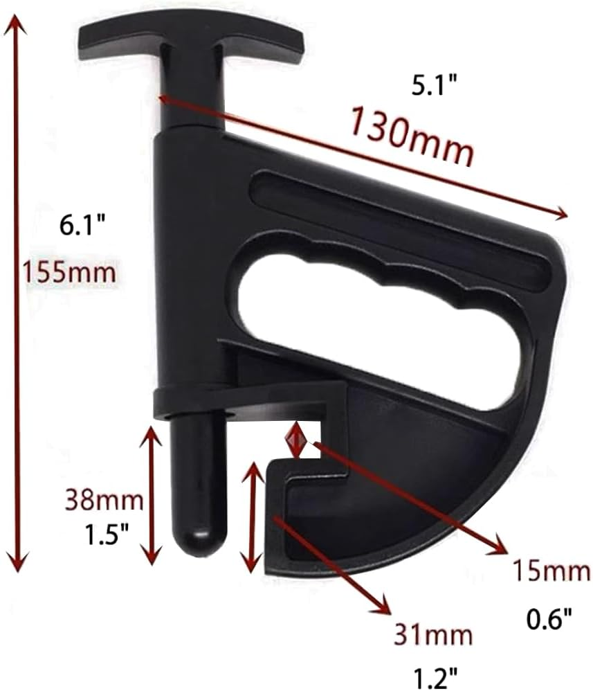 Tire Changer Tools for Tire Machine, Nylon Tire Bead Rim Clamp, Eavy Duty Rim Pry Tire Changer Wheel Changing Helper image number 2