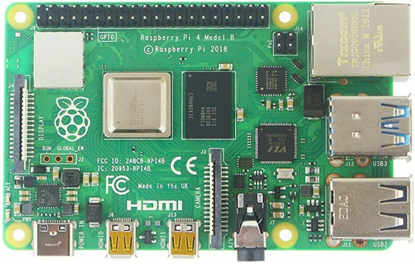 DIGISHUO Raspberry Pi 4B Model B 2/4/8GB RAM DIY Kit Case Fan SD Card Micro-Sd HDMI (4G Module 8 in 1 Kit) image number 4