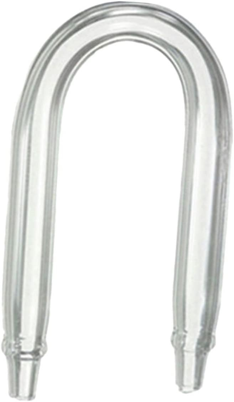 Ipetboom 4Pcs Fish -Shaped Tube Fish Tank Diffuser Aquarium Plants Diffuser Check Glass Tube Glass Fish Tank Aquarium Tank Diffuser Aquarium Accessories Aquatic Plants