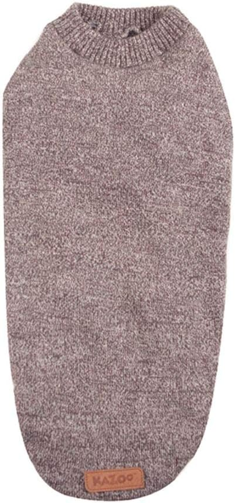 Kazoo Gumnut Soft Knit Jumper for Dogs, Grey, Intermediate