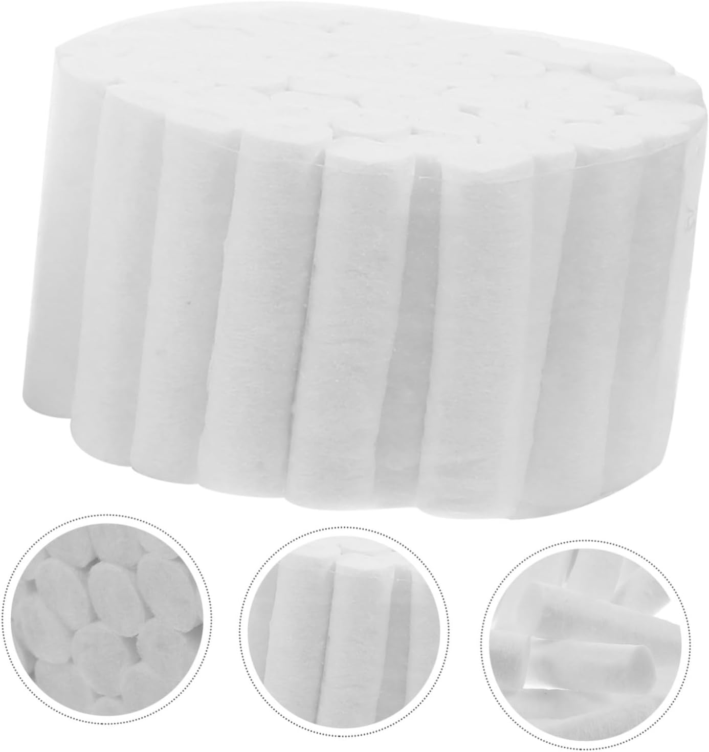 Gauze Pads for Teeth 5Pcs Beauty Sponge Air Filter Cleaning Swabs Dentist Cotton Rolls Disposable Air Filter Pad Cotton Rolls White Cotton Lap Cotton Pad Tampon Disposable Gem image number 2