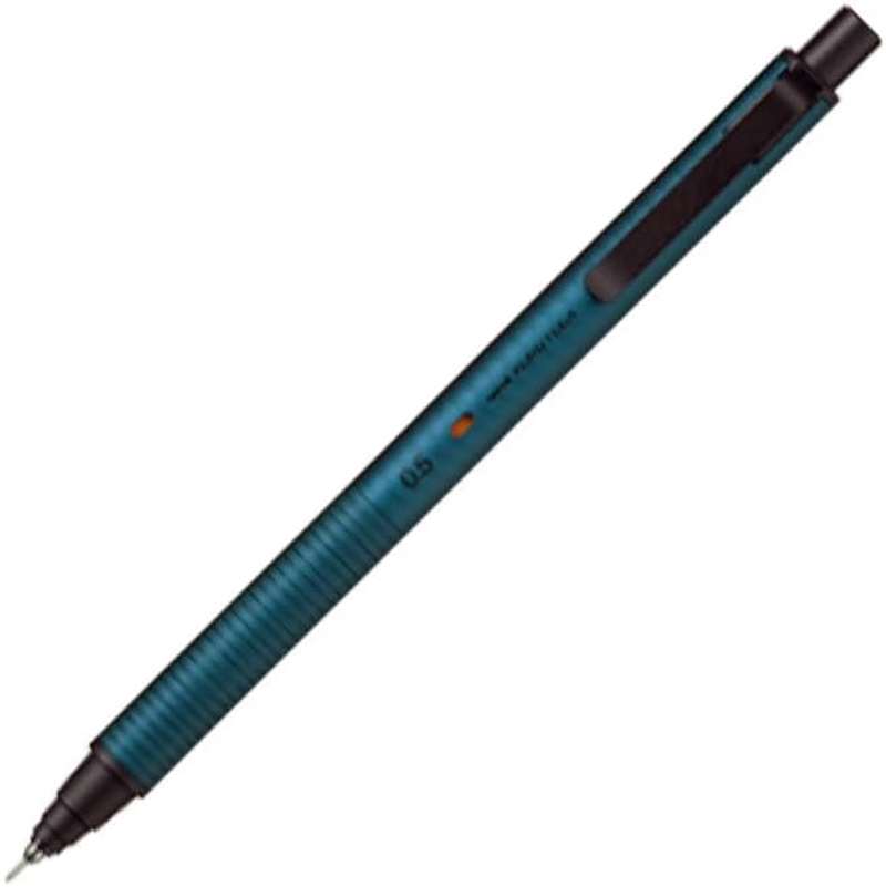 KURUTOGA Mitsubishi Pencil Mechanical Pencil Metal 0.5Mm Silent Blue M5KH1P.10 with Original Stylus Ballpoint Touch Pen image number 5